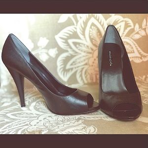 👠 Maripé womens black heels 💃🏻 EUC
